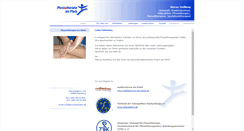 Desktop Screenshot of physioamplack.de