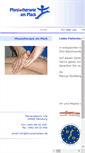 Mobile Screenshot of physioamplack.de