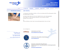 Tablet Screenshot of physioamplack.de